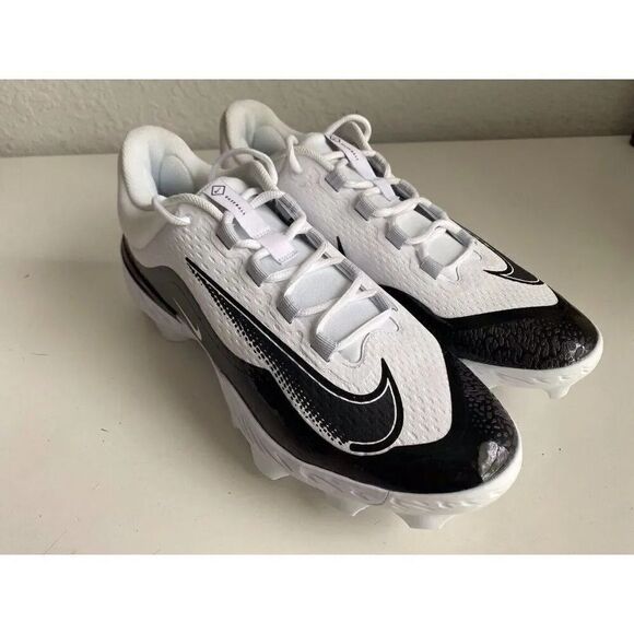 Nike Alpha Huarache Elite 4 Low MCS Baseball Cleats FD6355- 101 White Men’s 14 - Picture 3 of 10